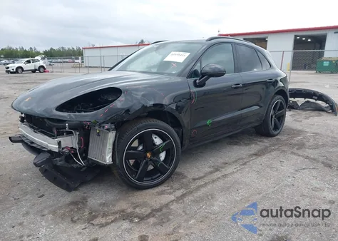 2021 Porsche Macan Turbo from USA, damaged, VIN WP1AF2A51MLB60223